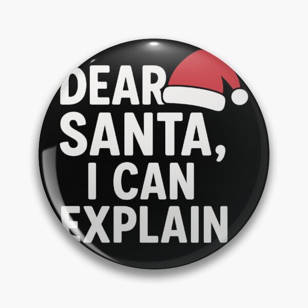 Item preview, Dear Santa, i can explain designed and sold by Sketchbook Shop.