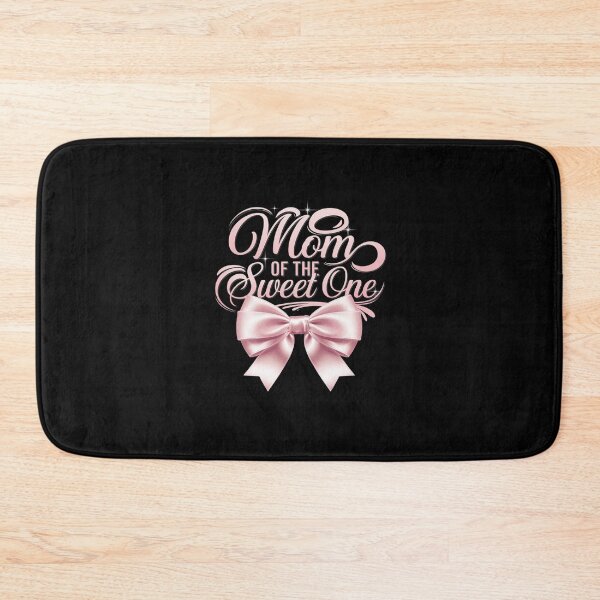 Item preview, Mom Of The Sweet One 1st Birthday Girl Coquette Pink Bow  designed and sold by SyntaxClaw.