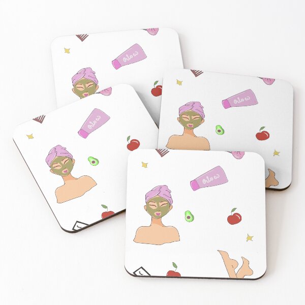 Item preview, self care, fashion illustration designed and sold by Meghaillustrat.