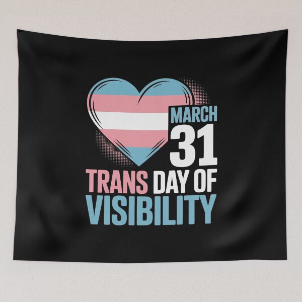 Item preview, March 31 Trans Day Of Visibility Awareness Transgender Ally designed and sold by FadeOfThrone.