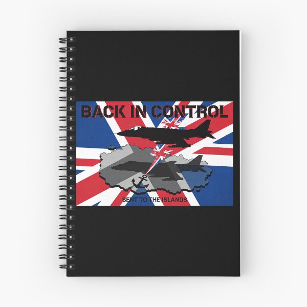 Item preview, Back in Control – Falklands 1982 heavy metal Tribute designed and sold by GeoWhimsy Studio.