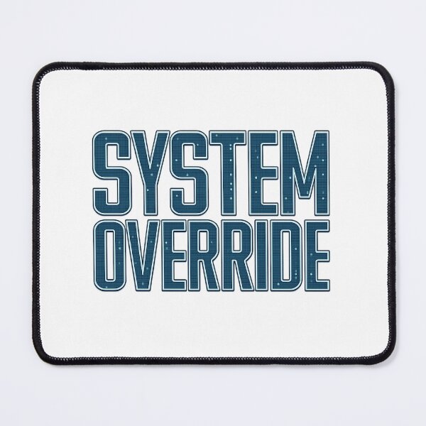 Item preview, SYSTEM OVERRIDE - Futuristic Sci-Fi Tech Typography designed and sold by MKreative Studio.