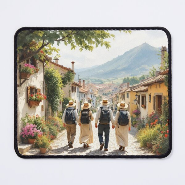 Item preview, Way of St. James, arrival in a village designed and sold by jefboutique6150.