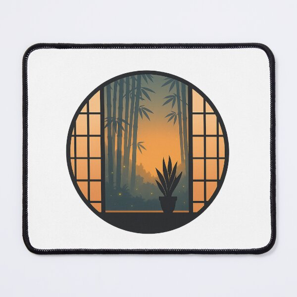 Item preview, Bamboo Glow – Evening Stillness designed and sold by thtCMRAguy.