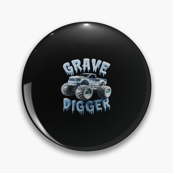 Item preview, Monster Jam Grave Digger Ice Cold  designed and sold by SyntaxClaw.