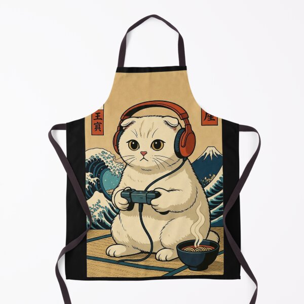 Item preview, Kawaii Cat Gamer – Cute Japanese Anime Gaming Artwork designed and sold by GrumpySableye.