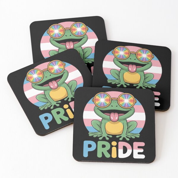 Item preview, Pride Frog LGBTQ Transgender Flag Pride Month designed and sold by FadeOfThrone.