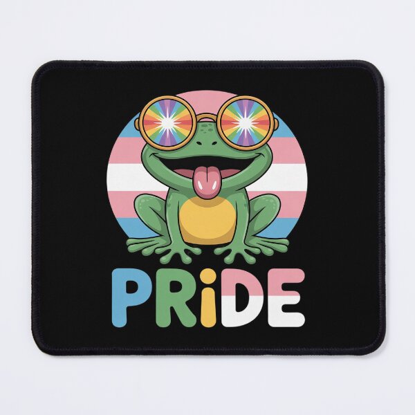 Item preview, Pride Frog LGBTQ Transgender Flag Pride Month designed and sold by FadeOfThrone.