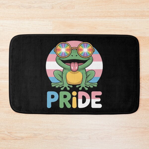 Item preview, Pride Frog LGBTQ Transgender Flag Pride Month designed and sold by FadeOfThrone.