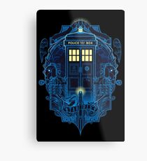 Tardis Metal Print