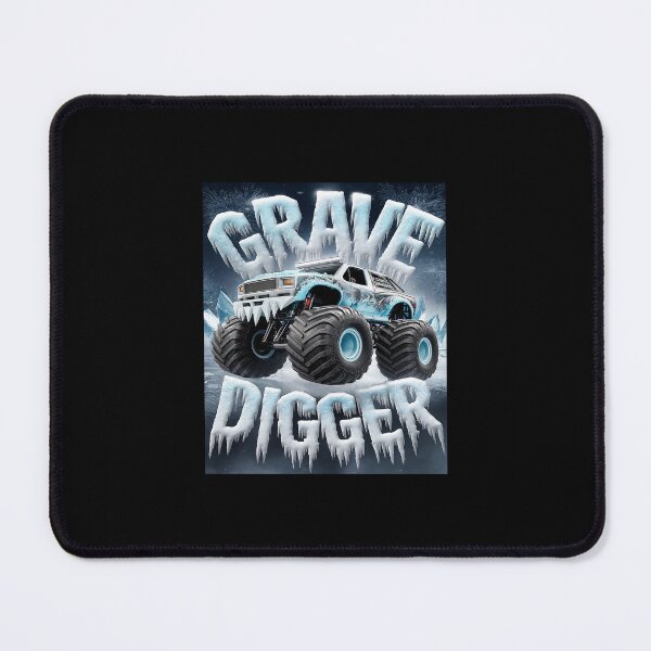 Item preview, Monster Jam Grave Digger Ice Cold  designed and sold by SyntaxClaw.