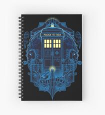 Tardis Spiral Notebook
