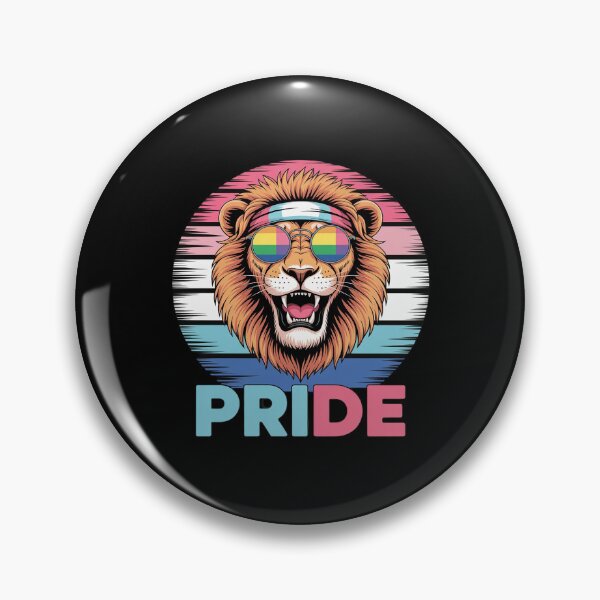 Item preview, Pride Lion LGBTQ Transgender Flag Pride Month designed and sold by FadeOfThrone.