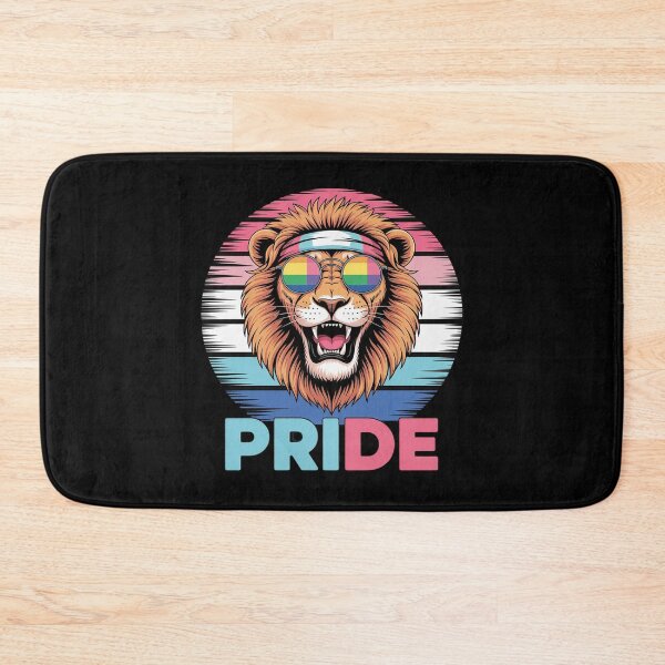 Item preview, Pride Lion LGBTQ Transgender Flag Pride Month designed and sold by FadeOfThrone.
