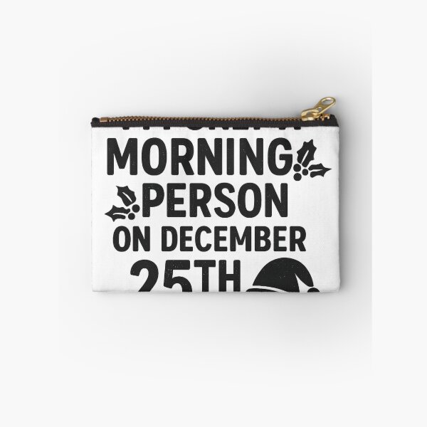 Item preview, I'm only a morning person on december 25th designed and sold by Sketchbook Shop.