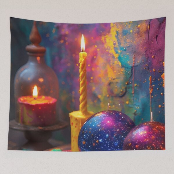 Item preview, A burst of color with candles and sweets designed and sold by Mianku | Für das Leben.