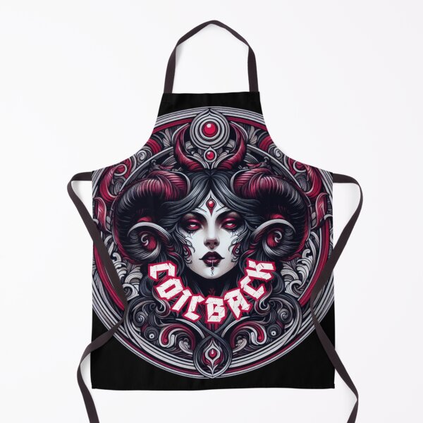 Item preview, Coilback Red Goddess round logo designed and sold by GhostMachine13.