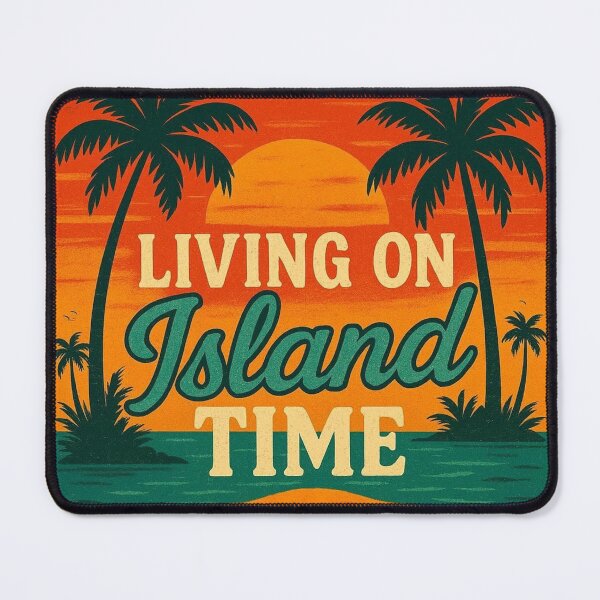 Item preview, Living On Island Time - Island, beach, palm trees and the sea - No. 05 - 9216x9216 designed and sold by darky72.