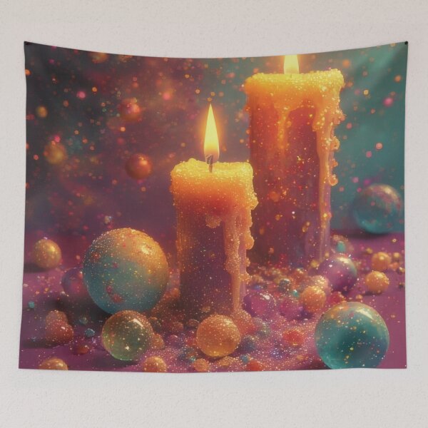 Item preview, Festive candles and shimmering baubles designed and sold by Mianku | Für das Leben.
