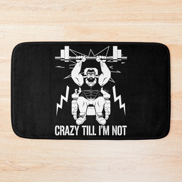 Item preview, "Crazy Till I'm Not" designed and sold by WheelGangShop.