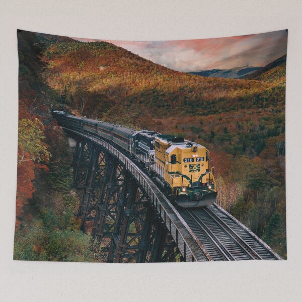 Item preview, Railway romance in New Hampshire, USA designed and sold by Mauswohn.