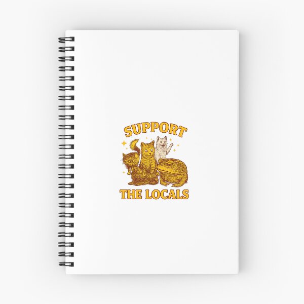Item preview, Support the Locals – Cane Toad & Cat Crew Classic T-Shirt designed and sold by inkfluenceart.