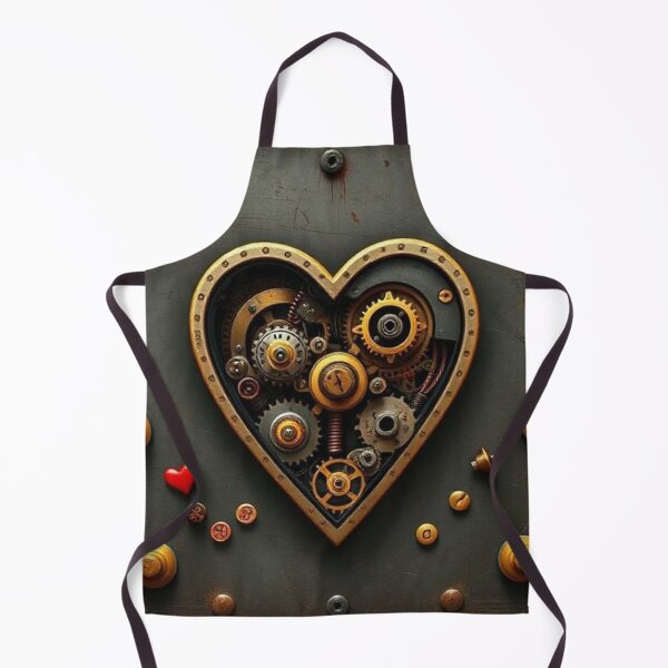 Item preview, Steampunk Heart of Fragile Machinery designed and sold by Wonderful Designs.