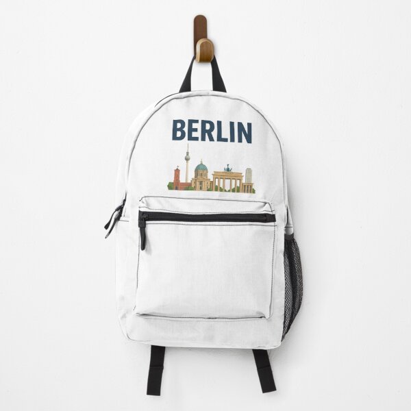 Item preview, Berlin City Typography Design | Berlin Skyline & Landmark Illustration designed and sold by Fashion Empire.
