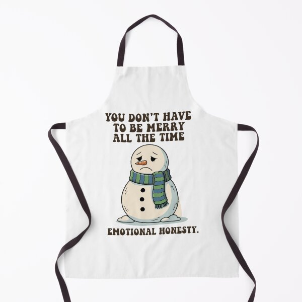 Item preview, “You Don’t Have to Be Merry All the Time” – Holiday Mental Health Tee designed and sold by Mike Draws.