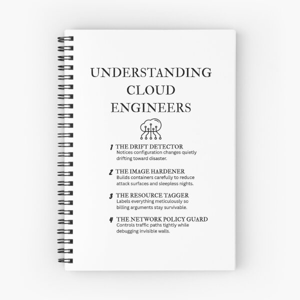 Item preview, Cloud Engineer Traits – Relatable Humor Designs designed and sold by PsyFlow35.