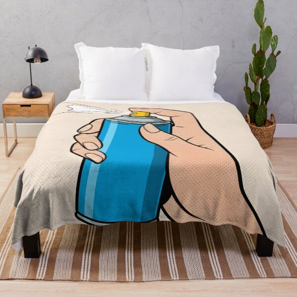 Item preview, A HAND WITH A SPRAY CAN IN PIXEL POP ART STYLE designed and sold by infinitearte.