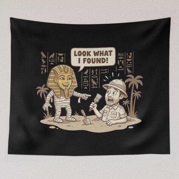 Item preview, Look What I Found Funny Mummy Reverse Archaeology designed and sold by zzz888.