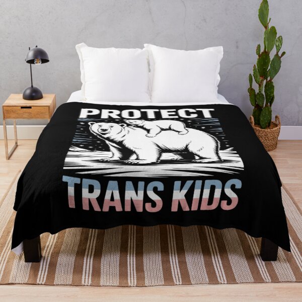 Item preview, Protect Trans Kids Transgender Pride Flag Mama Bear designed and sold by PowAcademy.