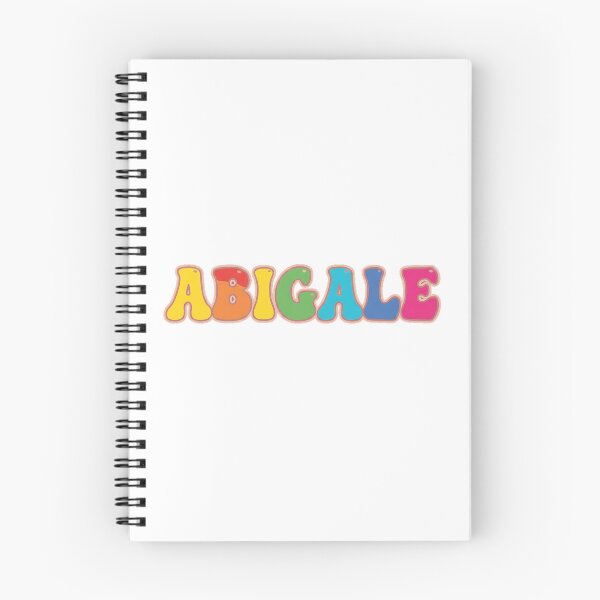 Item preview, ❤️ Abigale Personalized Name Wavy Retro Shirt, Coffee Mug, Sticker Gift designed and sold by HelixPedia.
