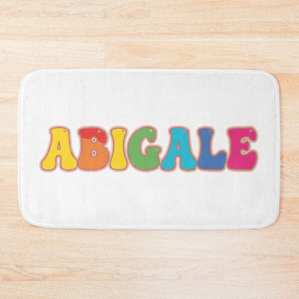 Item preview, ❤️ Abigale Personalized Name Wavy Retro Shirt, Coffee Mug, Sticker Gift designed and sold by HelixPedia.