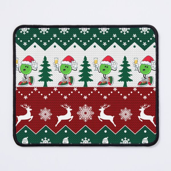 Item preview, Bowling Santa Wine Bowling Tree Christmas and Snow Sleamless 2 designed and sold by BeebooDesign.