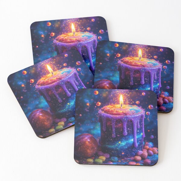 Item preview, Cosmic candle with sweets and sphere designed and sold by Mianku | Für das Leben.