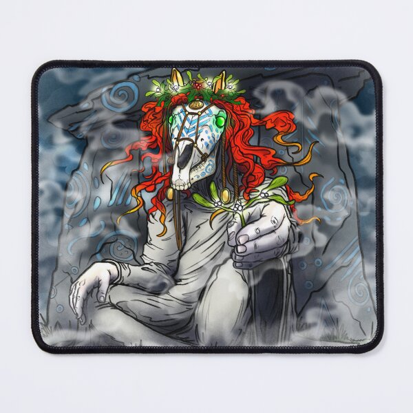 Item preview, Mari Lwyd whispers in mist designed and sold by joshwarrenart.