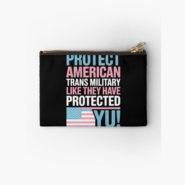 Item preview, Protect Trans Military LGBT Transgender Soldiers Veterans designed and sold by PowAcademy.