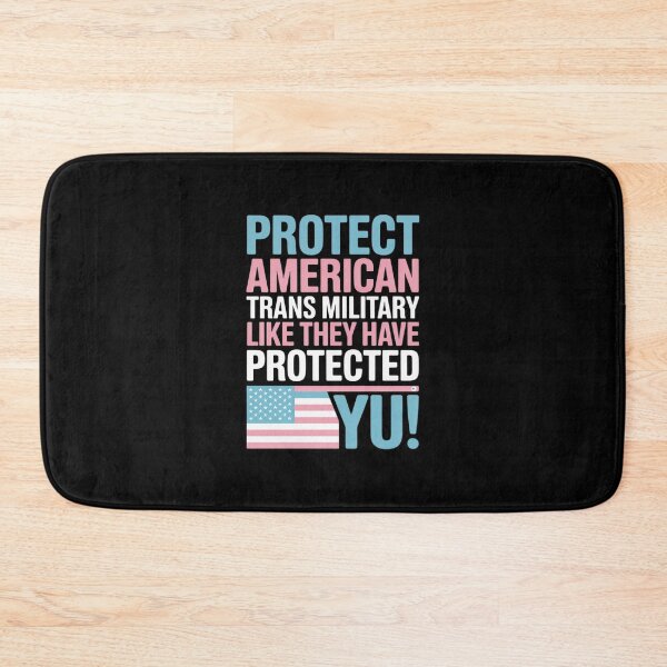 Item preview, Protect Trans Military LGBT Transgender Soldiers Veterans designed and sold by PowAcademy.