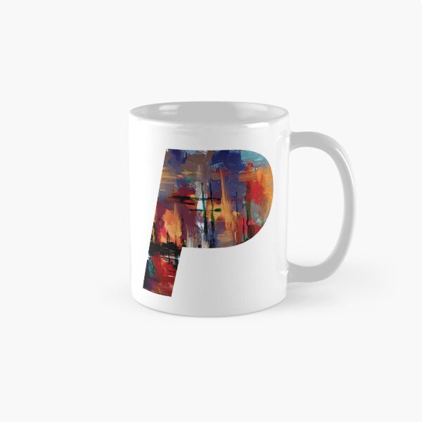 Item preview, Colorful Abstract Letter P T-Shirt Art designed and sold by CoolGTees.