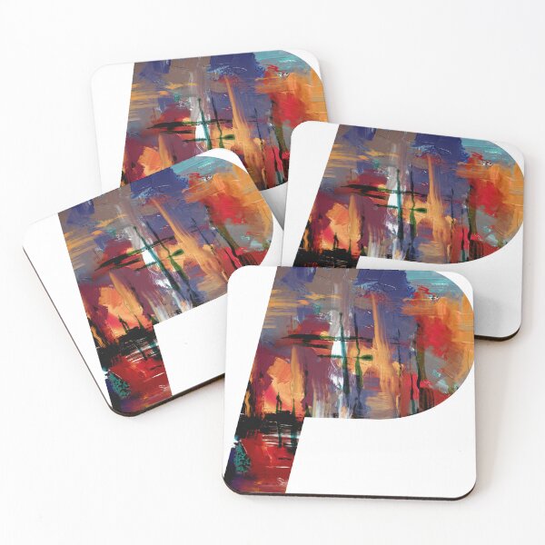 Item preview, Colorful Abstract Letter P T-Shirt Art designed and sold by CoolGTees.