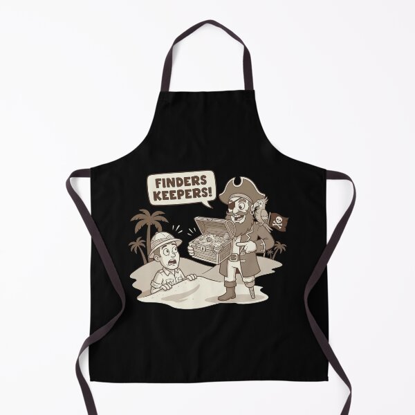 Item preview, Finders Keepers Funny Pirate vs Archaeologist Treasure Hunt designed and sold by zzz888.