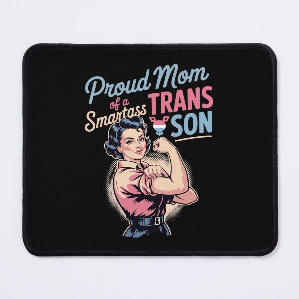 Item preview, Proud Mom Smartass Trans Son LGBTQ Trans Mom Proud Mom Pride designed and sold by MathisBellanger.