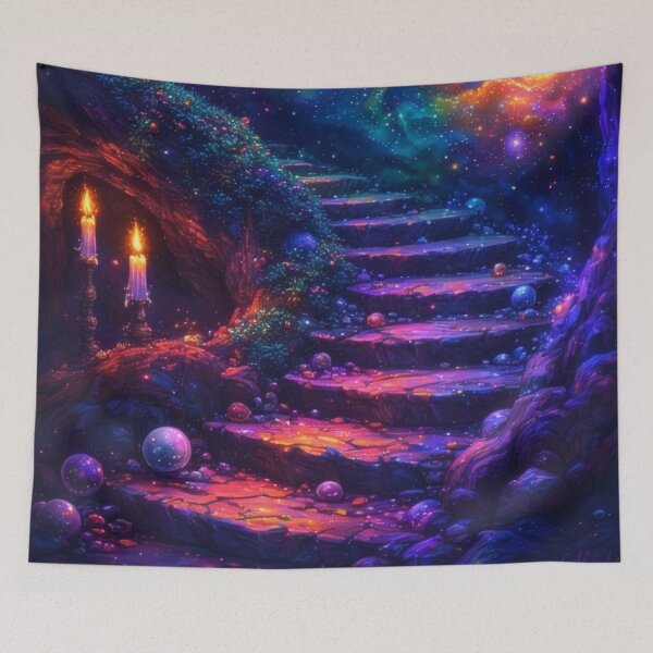 Item preview, Stairway to the Cosmos: Magical Ascent designed and sold by Mianku | Für das Leben.