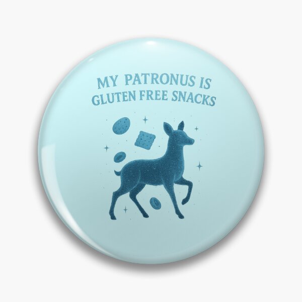Item preview, My Patronus Is Gluten Free Snacks – Magical Snack Spirit Animal | Funny Gluten Free Wizard Parody Design designed and sold by My Gluten Free Life UK.