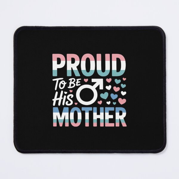 Item preview, Proud Mom Transgender Son Trans Pride Flag LGBTQ designed and sold by PowAcademy.