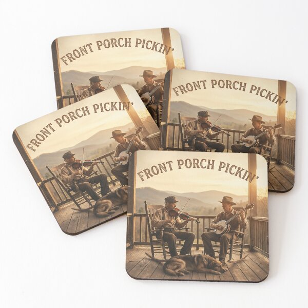 Item preview, Bluegrass: Front Porch Pickin' at Sunset designed and sold by FabcoDesign.