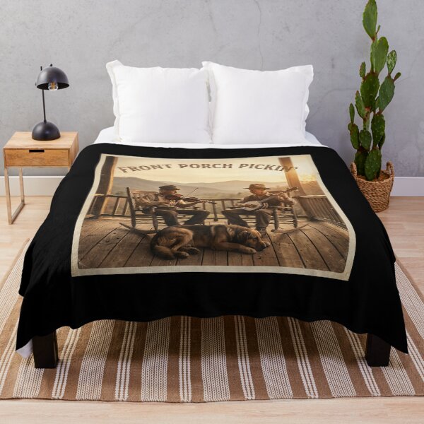 Item preview, Bluegrass: Front Porch Pickin' at Sunset designed and sold by FabcoDesign.
