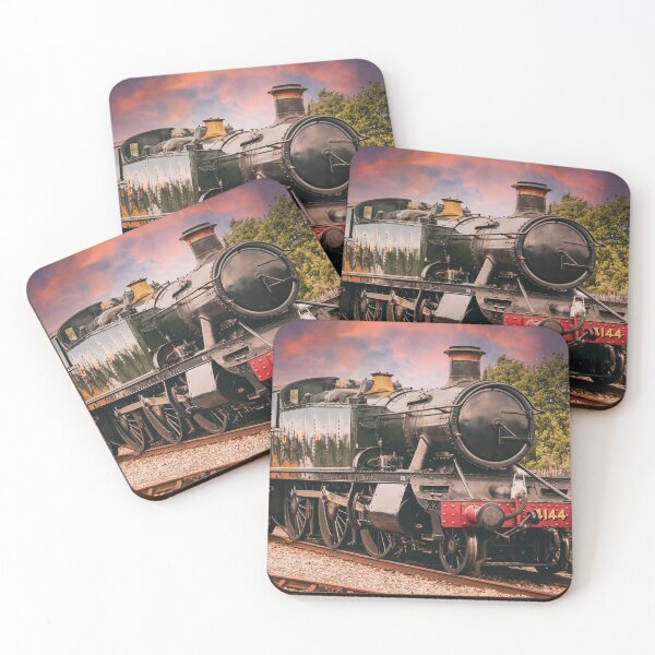 Item preview, historic locomotive at the train station designed and sold by Mauswohn.